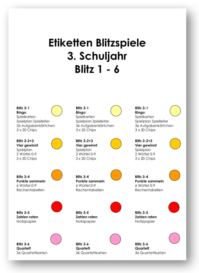 Blitze 3 Lösungsheft Blitze
